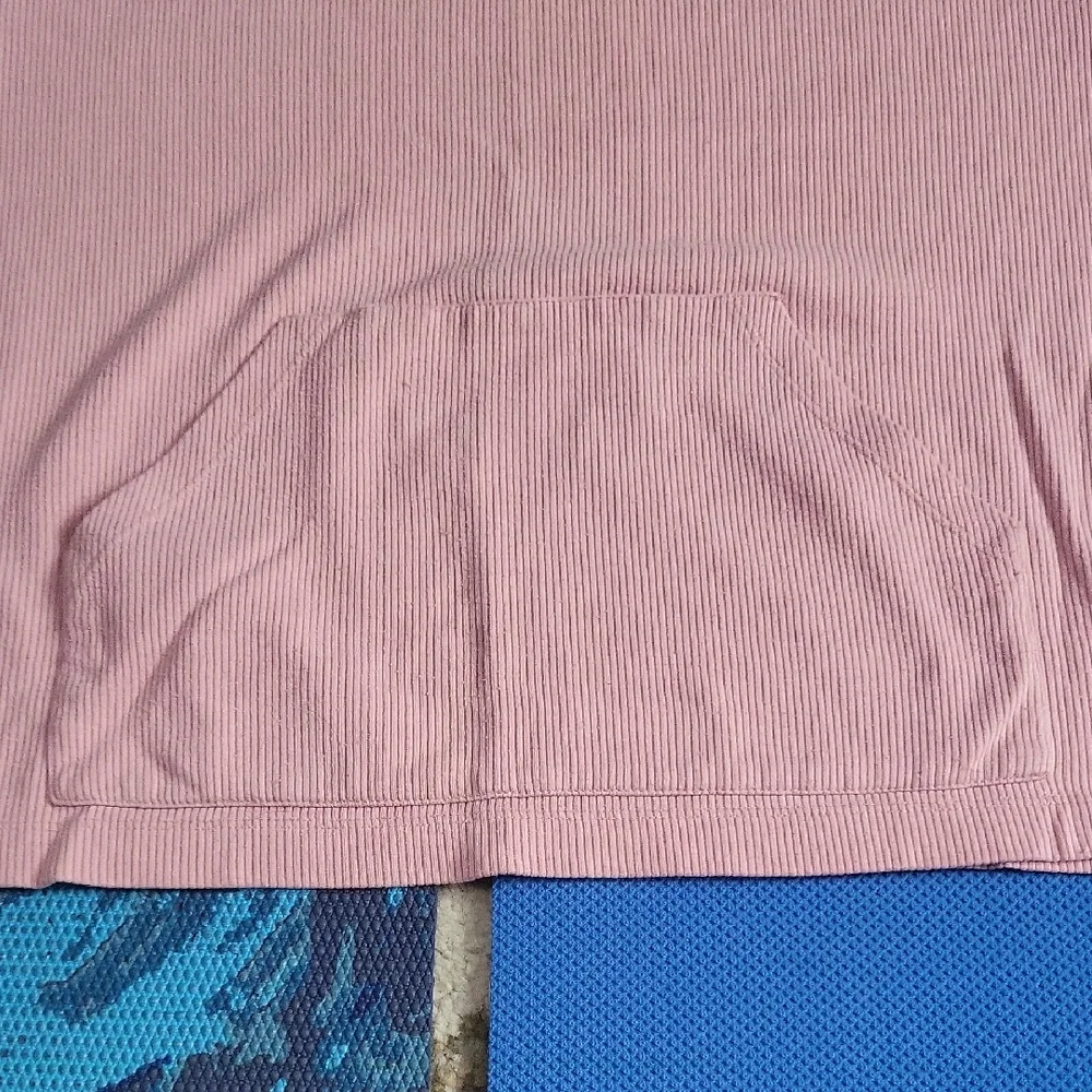 Soft Pink Plaid Women's Pajama Set - Picture 6 of 7